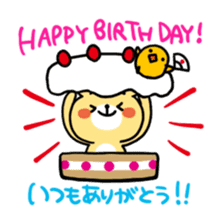 Birthday and celebrations stickers sticker #9698054