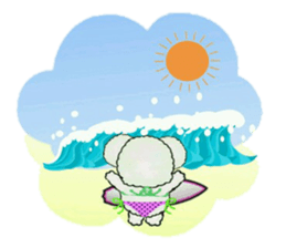 Hula-bears Loa and Friends 2 sticker #9699203