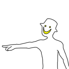 Weird Human 2 sticker #9699334