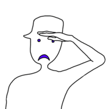 Weird Human 2 sticker #9699338