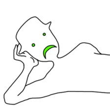 Weird Human 2 sticker #9699340