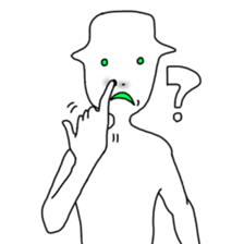 Weird Human 2 sticker #9699347