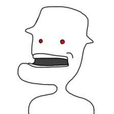 Weird Human 2 sticker #9699351