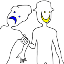 Weird Human 2 sticker #9699358