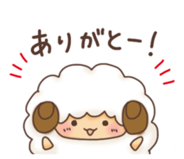 Fluffy"HITSUJIDAMA"2 sticker #9699489