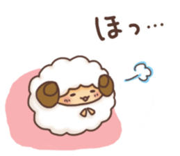 Fluffy"HITSUJIDAMA"2 sticker #9699504