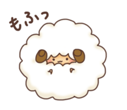 Fluffy"HITSUJIDAMA"2 sticker #9699508
