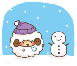 Fluffy"HITSUJIDAMA"2 sticker #9699512