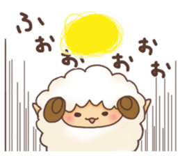 Fluffy"HITSUJIDAMA"2 sticker #9699518