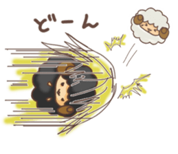 Fluffy"HITSUJIDAMA"2 sticker #9699521