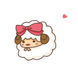 Fluffy"HITSUJIDAMA"2 sticker #9699524