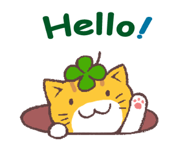Cats & Clover 2(English) sticker #9699688