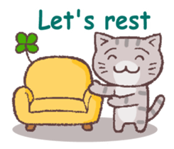 Cats & Clover 2(English) sticker #9699699