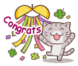 Cats & Clover 2(English) sticker #9699707