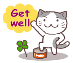 Cats & Clover 2(English) sticker #9699714