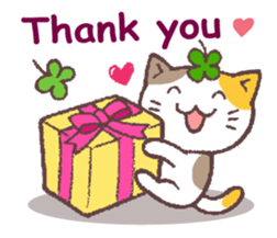 Cats & Clover 2(English) sticker #9699723