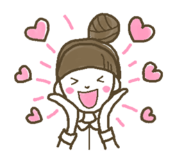 cute dango girl sticker #9699902