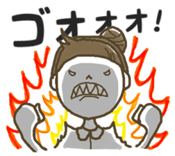 cute dango girl sticker #9699906