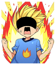 boy's life sticker #9700086