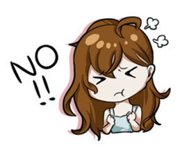 Air hair sticker #9700169