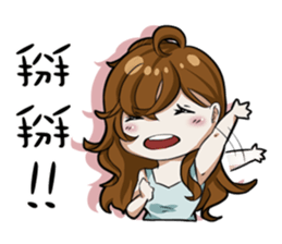 Air hair sticker #9700172