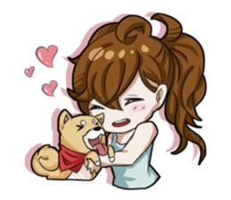 Air hair sticker #9700179