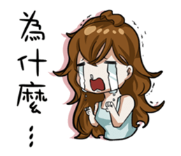 Air hair sticker #9700180