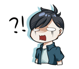 Air hair sticker #9700181