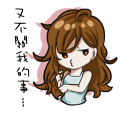 Air hair sticker #9700199