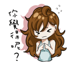 Air hair sticker #9700205