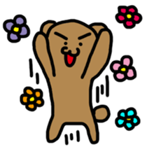 Everyday of Brown creatures sticker #9700216