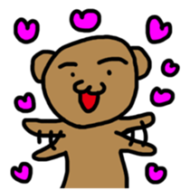 Everyday of Brown creatures sticker #9700244