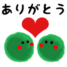 Spherical moss sticker sticker #9700290