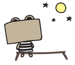 Mr. GG is a Bear sticker #9700378