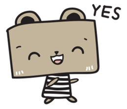 Mr. GG is a Bear sticker #9700398