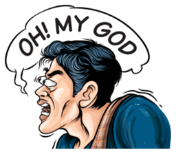 Thai Comics 1 baht(English Ver.) sticker #9700688