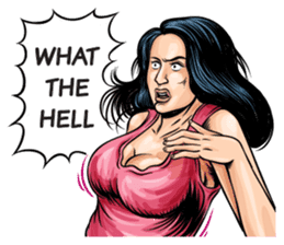 Thai Comics 1 baht(English Ver.) sticker #9700689