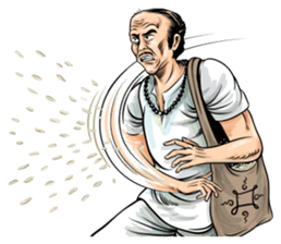 Thai Comics 1 baht(English Ver.) sticker #9700691