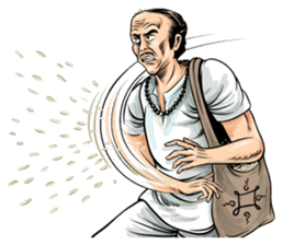 Thai Comics 1 baht(English Ver.) sticker #9700691