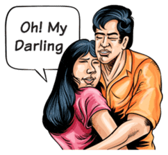 Thai Comics 1 baht(English Ver.) sticker #9700697