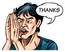 Thai Comics 1 baht(English Ver.) sticker #9700702