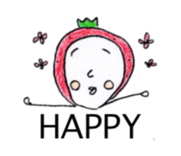 Very Berry Happy - ENG- sticker #9700870