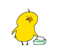 cheep('8')chick sticker #9701208