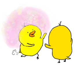cheep('8')chick sticker #9701209