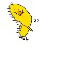 cheep('8')chick sticker #9701228
