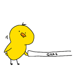 cheep('8')chick sticker #9701230