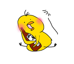 cheep('8')chick sticker #9701239