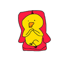 cheep('8')chick sticker #9701242