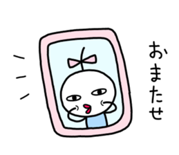 Small ribbon-chan sticker #9701534