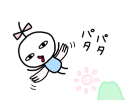 Small ribbon-chan sticker #9701542